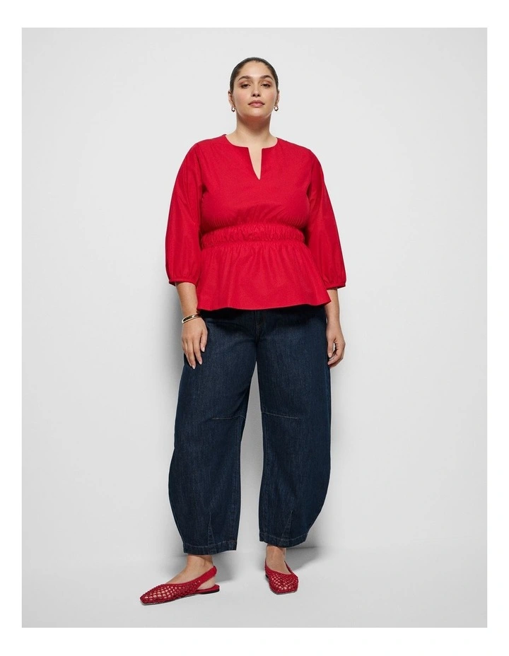Lillian Shirt in Rouge image 4