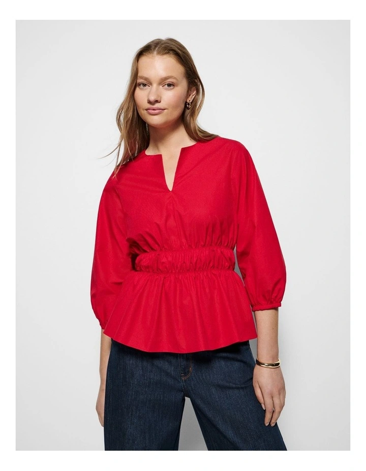 Lillian Shirt in Rouge image 5