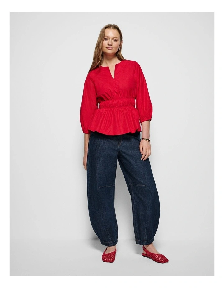 Lillian Shirt in Rouge image 7