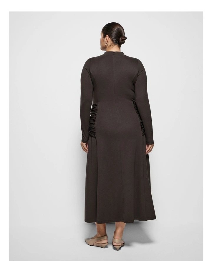 Michala Dress in Bitter Chocolate image 3