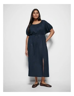Belinda Dress in Navy