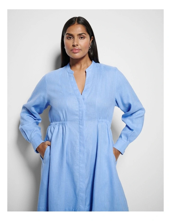 Auralia Dress in Cornflower image 2