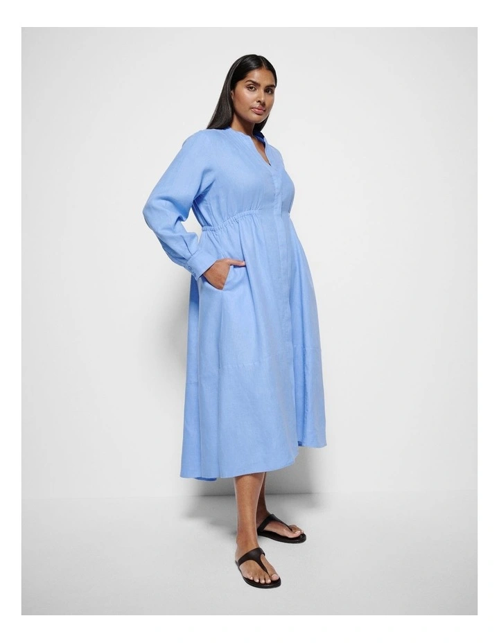 Auralia Dress in Cornflower image 4
