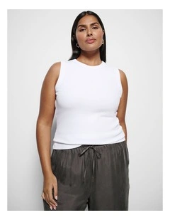 Sian Tank in White
