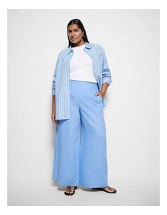 Linen Pant in Cornflower