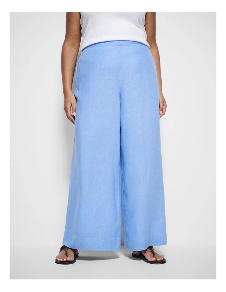 Linen Pant in Cornflower image 2