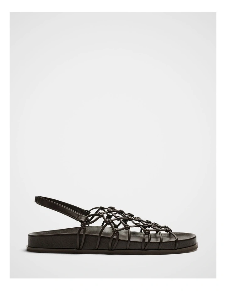 Noah Woven Footbed S in Chocolate image 1