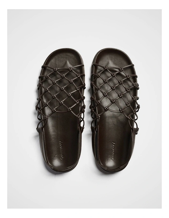 Noah Woven Footbed S in Chocolate image 4