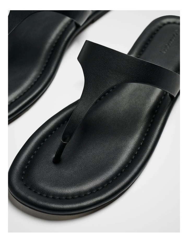 Vera T Bar Thong in Black image 3