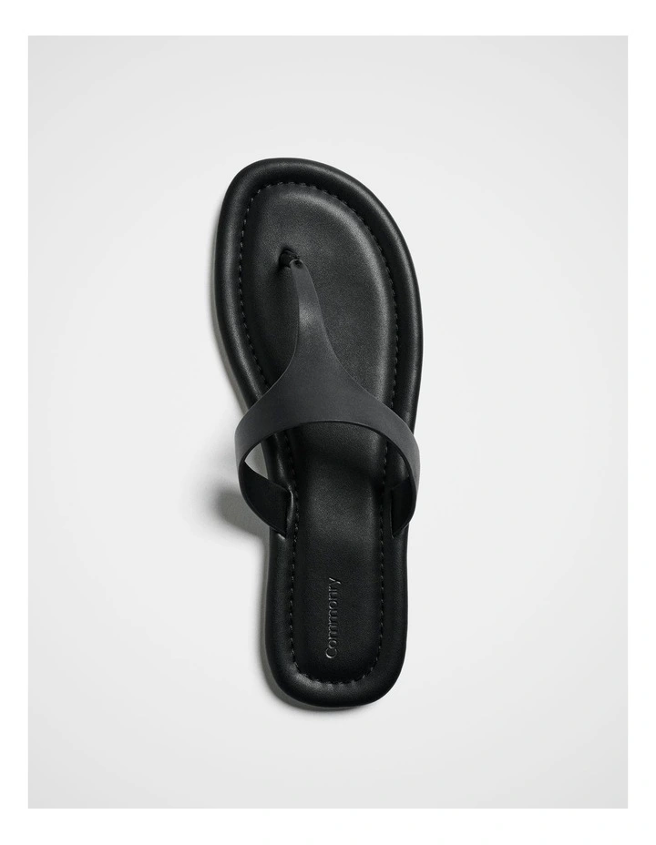 Vera T Bar Thong in Black image 4