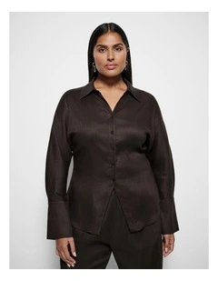 Macie Shirt in Bitter Chocolate