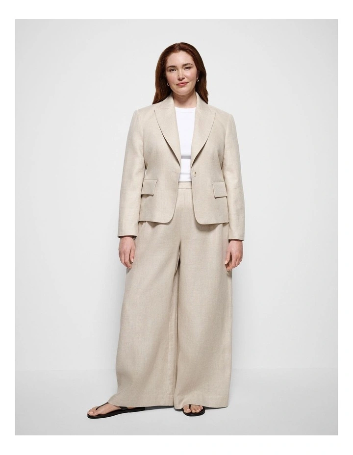 Harriet Blazer in Flax image 4