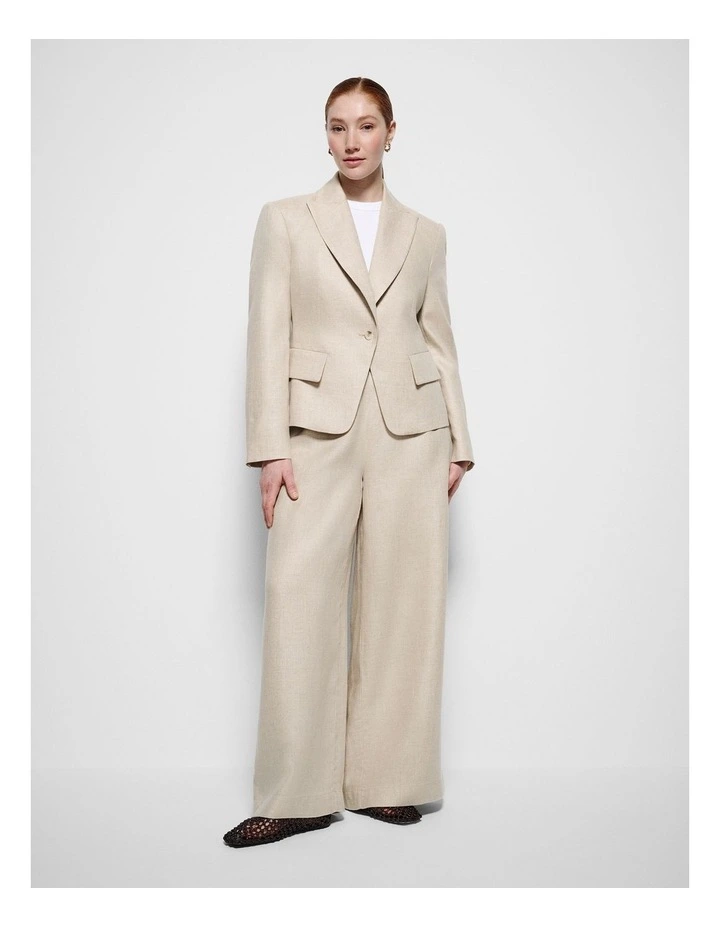 Harriet Blazer in Flax image 7