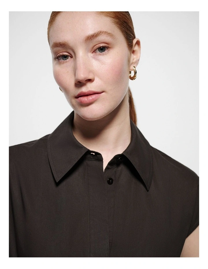 Sloane Dress in Bitter Chocolate image 6