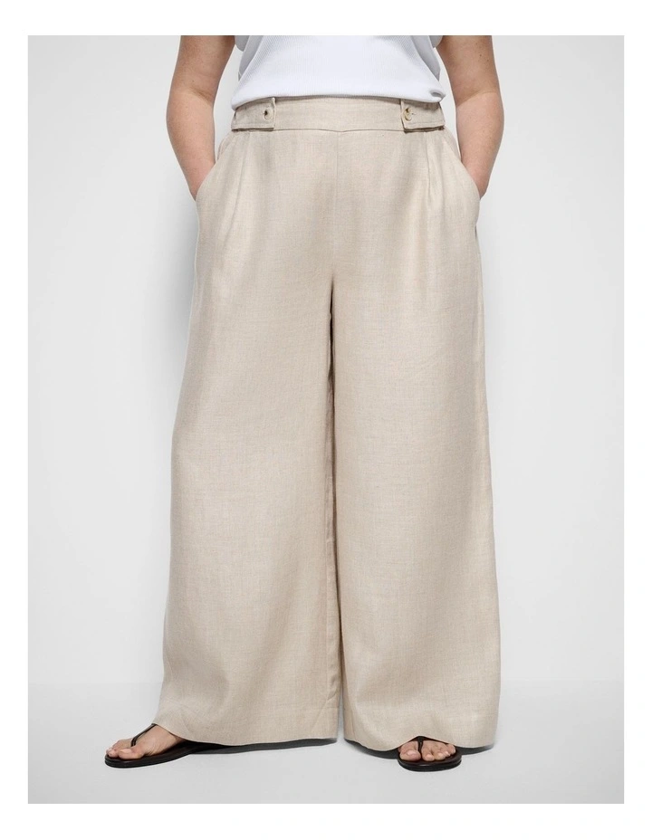 Harriet Pant in Flax image 2