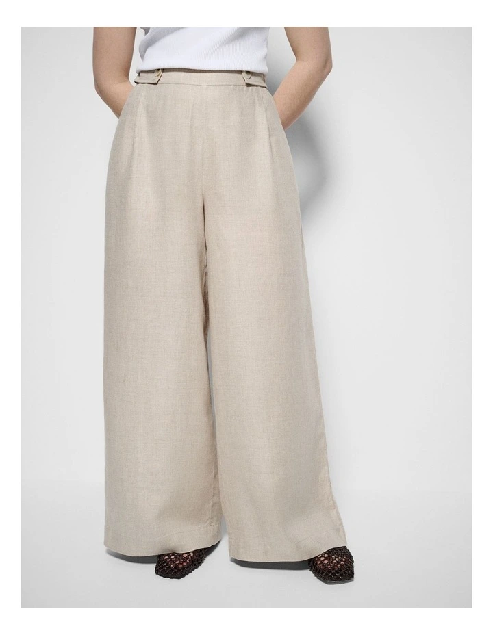 Harriet Pant in Flax image 6