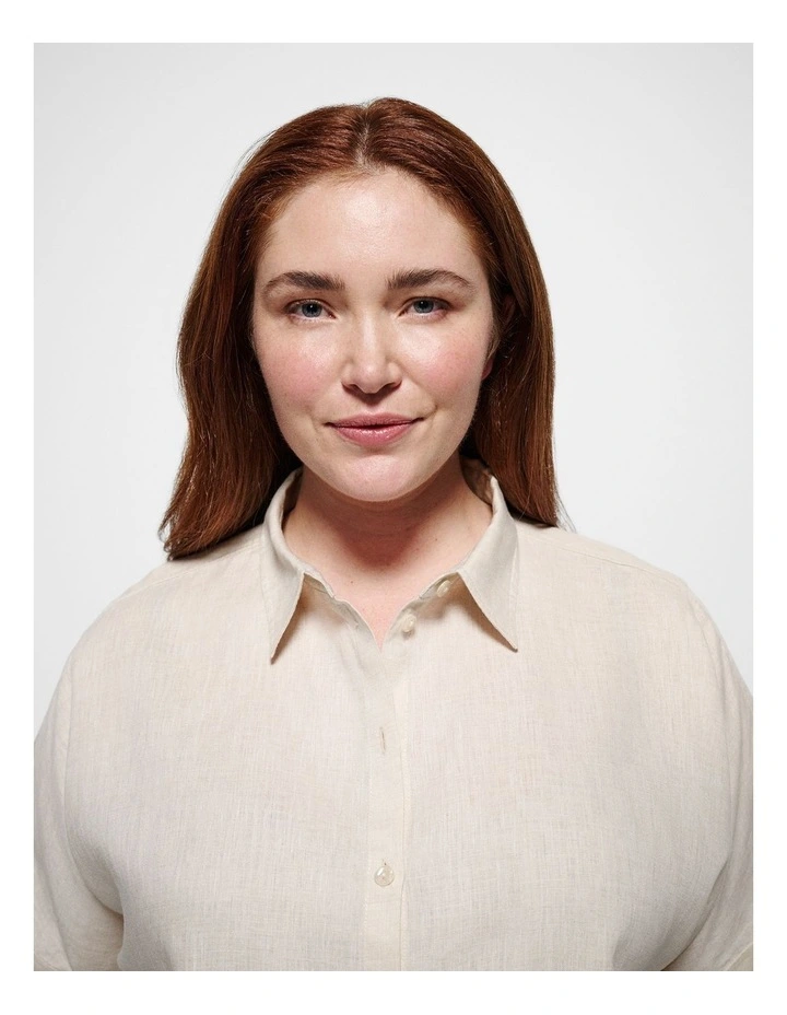 Lola Shirt in Flax image 2