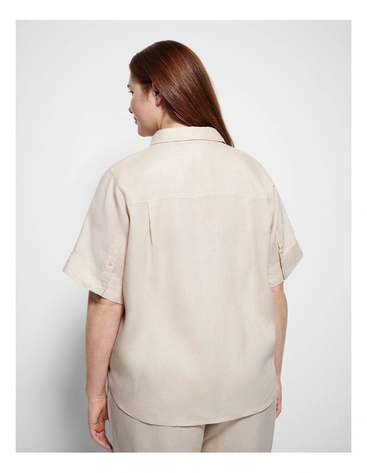 Lola Shirt in Flax image 3