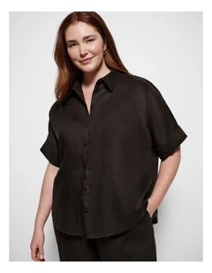 Lola Shirt in Bitter Chocolate