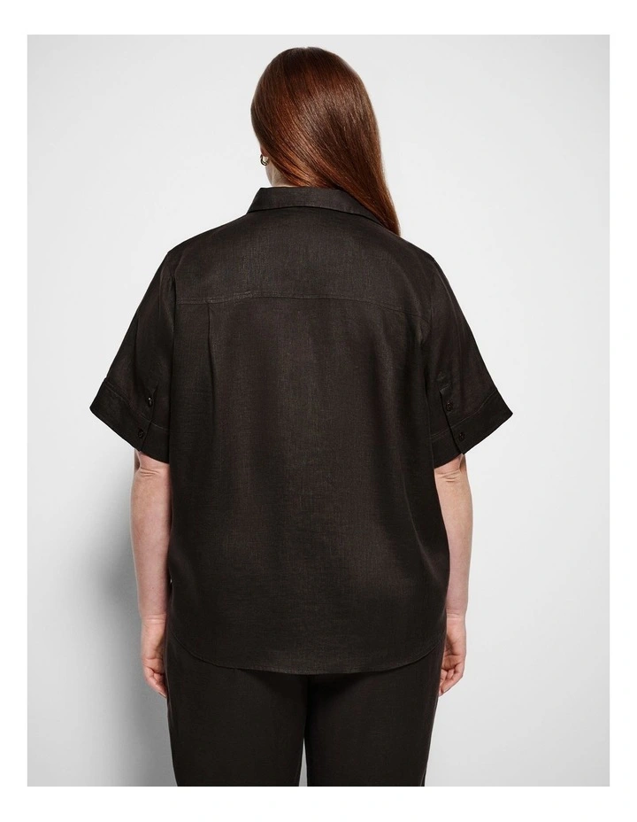 Lola Shirt in Bitter Chocolate image 3