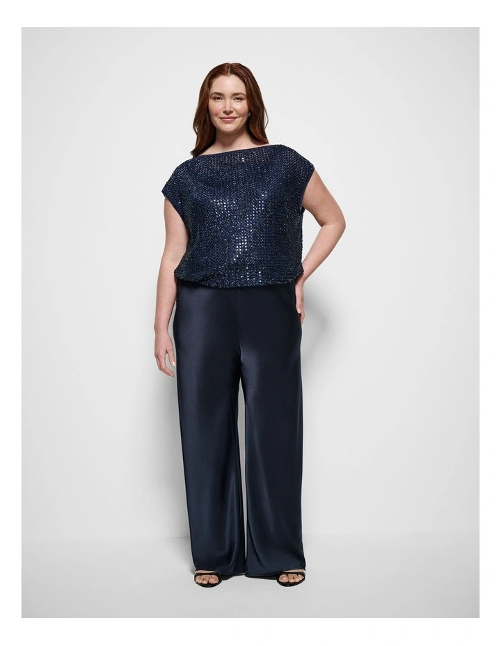 Gigi Top in Classic Navy image 4
