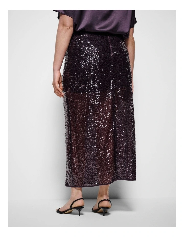 Everett Skirt in Aubergine image 4