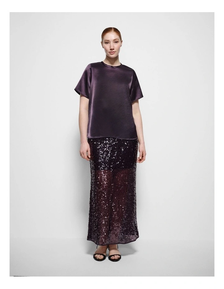 Everett Skirt in Aubergine image 5