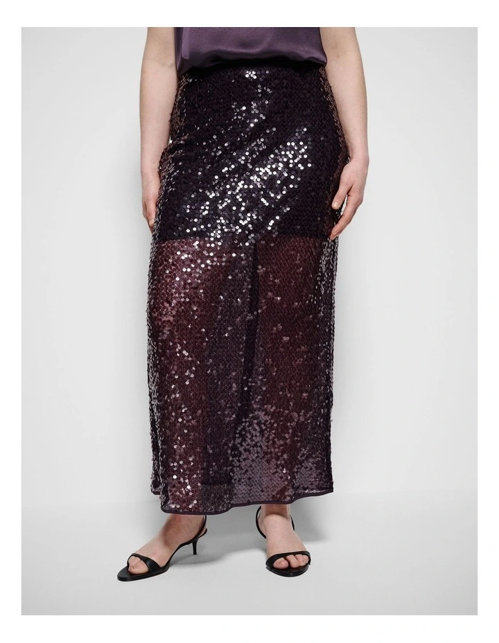 Everett Skirt in Aubergine image 6