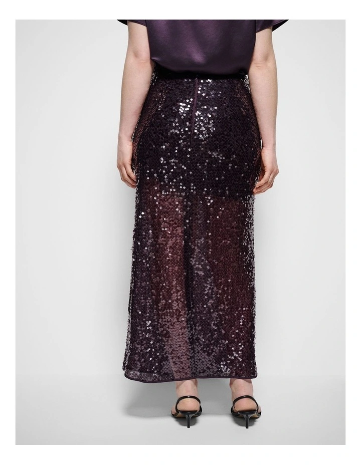 Everett Skirt in Aubergine image 7
