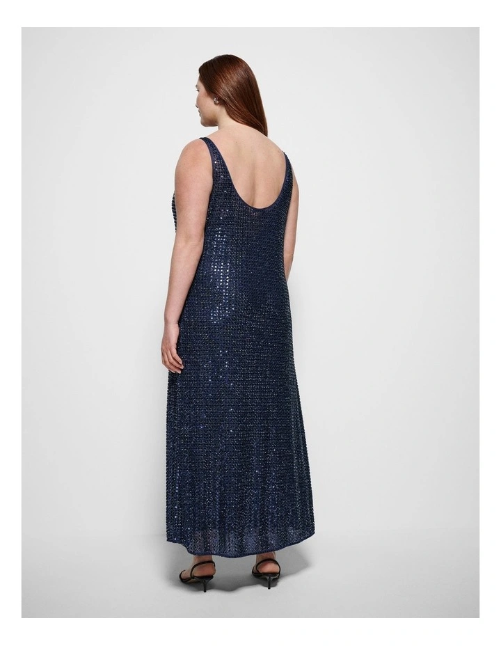 Gigi Dress in Classic Navy image 3