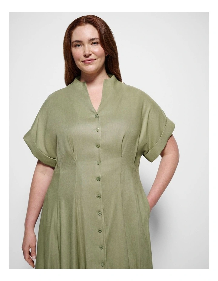 Asher Dress in Elm image 2