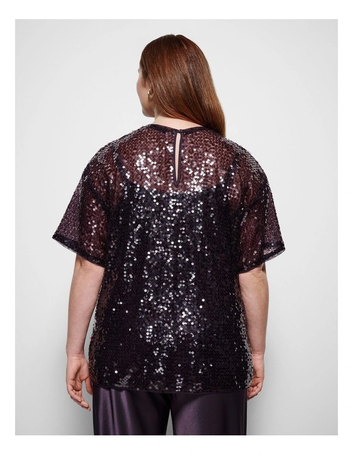 Everett Top in Aubergine image 3