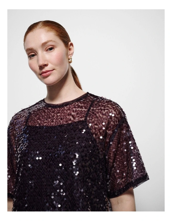 Everett Top in Aubergine image 6