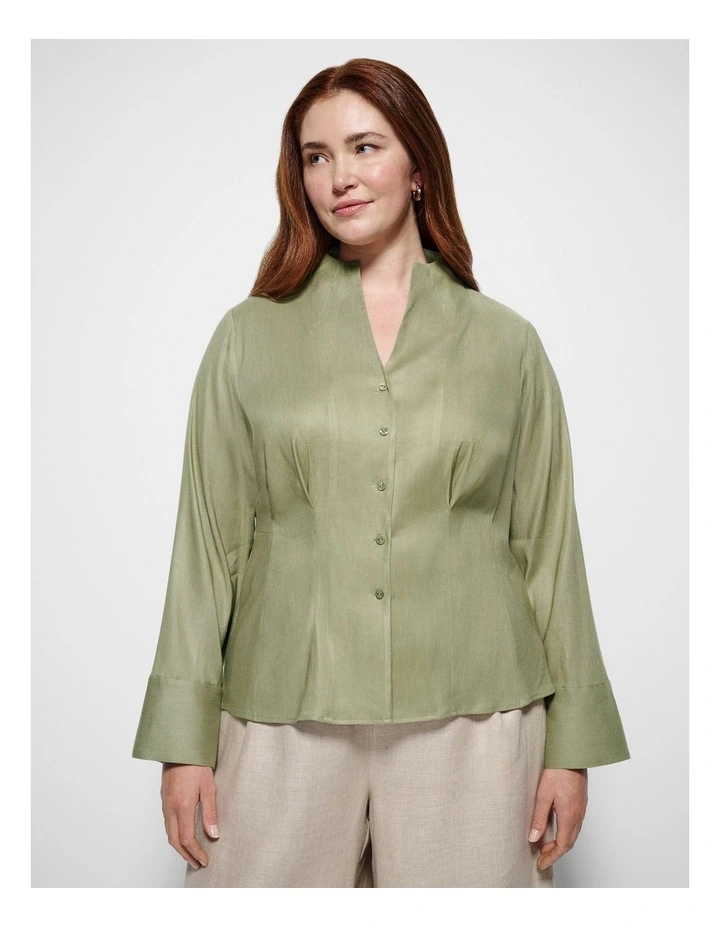 Asher Shirt in Elm image 1