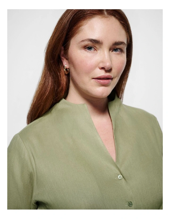 Asher Shirt in Elm image 2