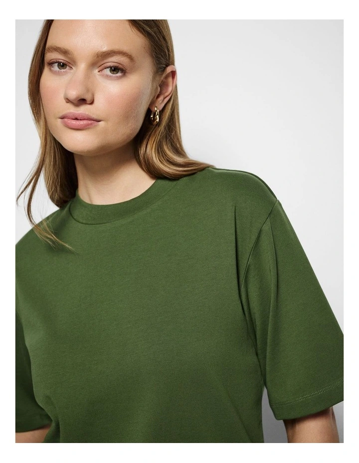 Modern Tee in Leaf Green image 2