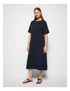 Remi Dress in True Navy