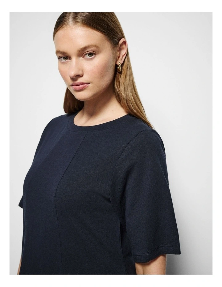 Remi Dress in True Navy image 2