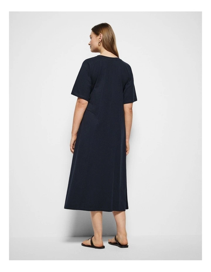Remi Dress in True Navy image 3