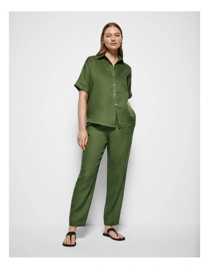 Lola Shirt in Leaf Green image 4