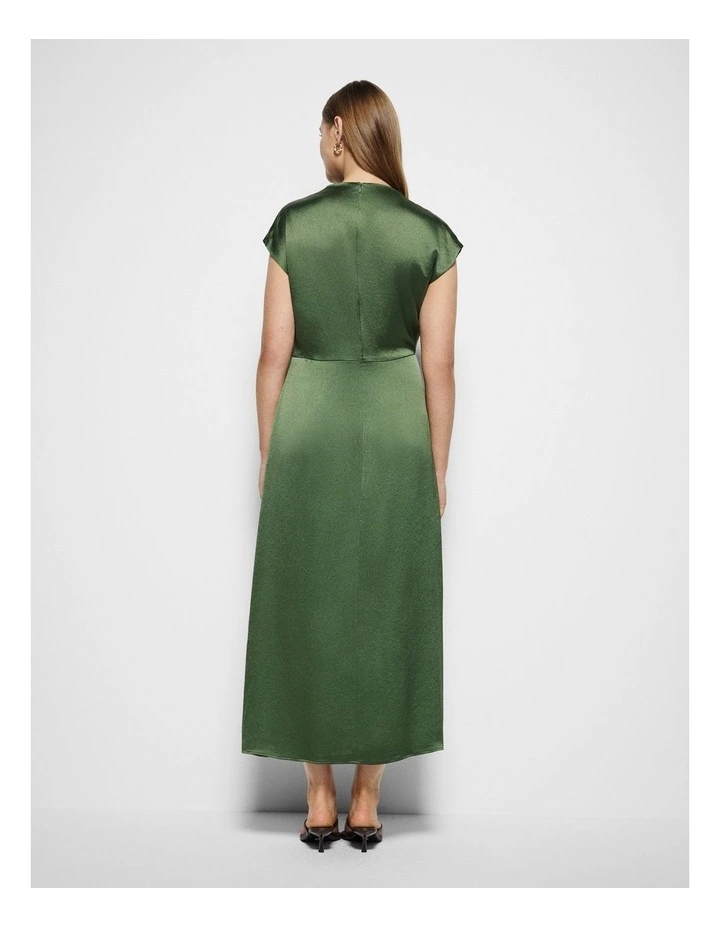 Sophia Dress in Leaf Green image 3