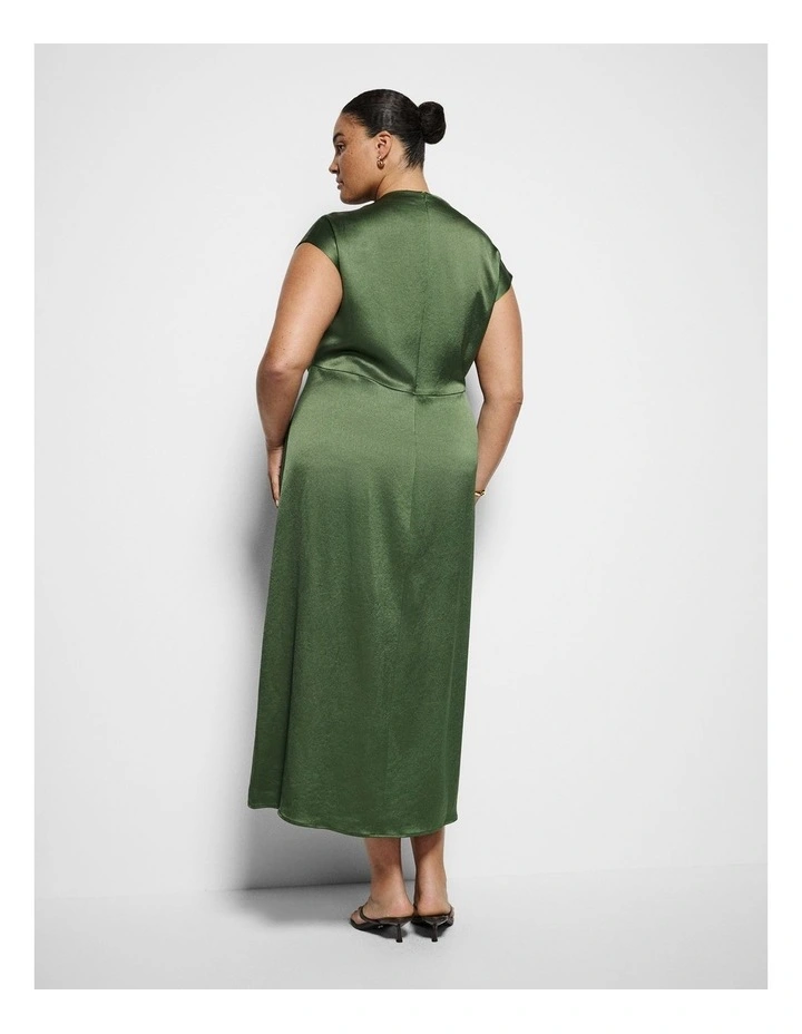 Sophia Dress in Leaf Green image 7