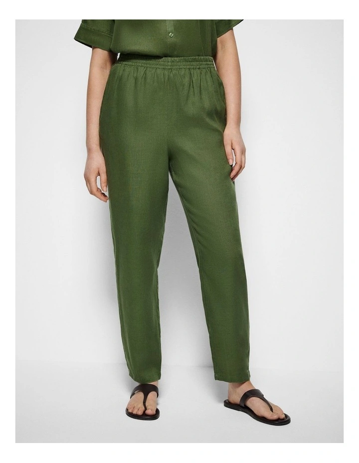 Lola Pant in Leaf Green image 2