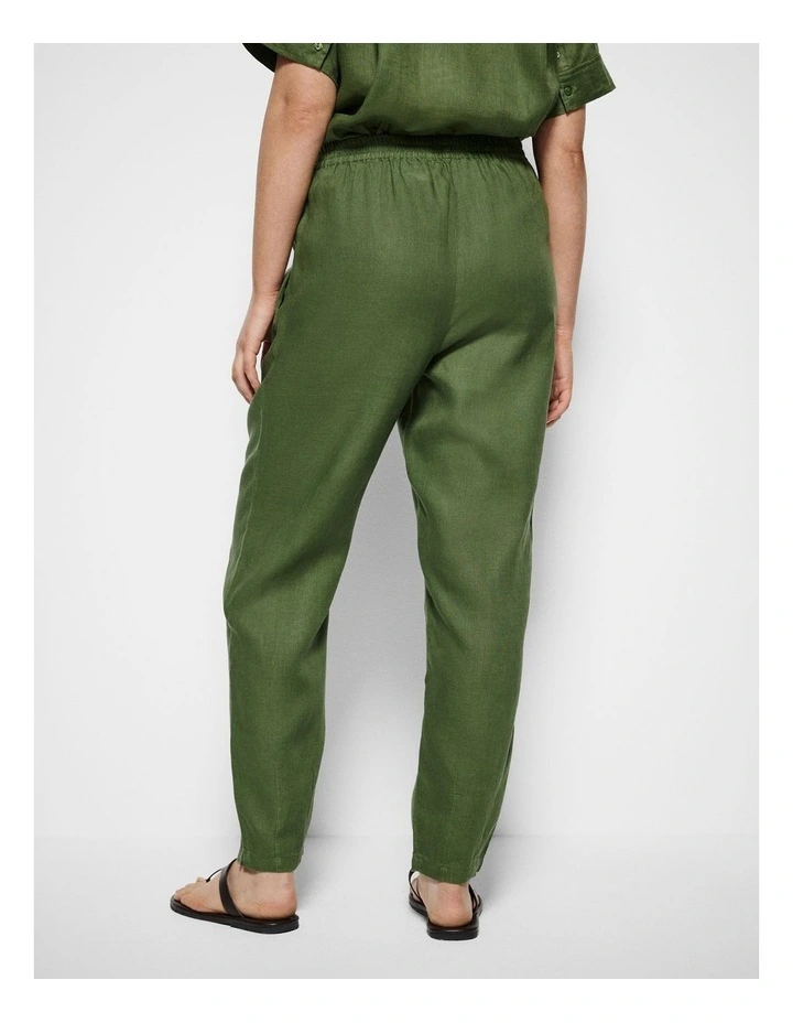 Lola Pant in Leaf Green image 4