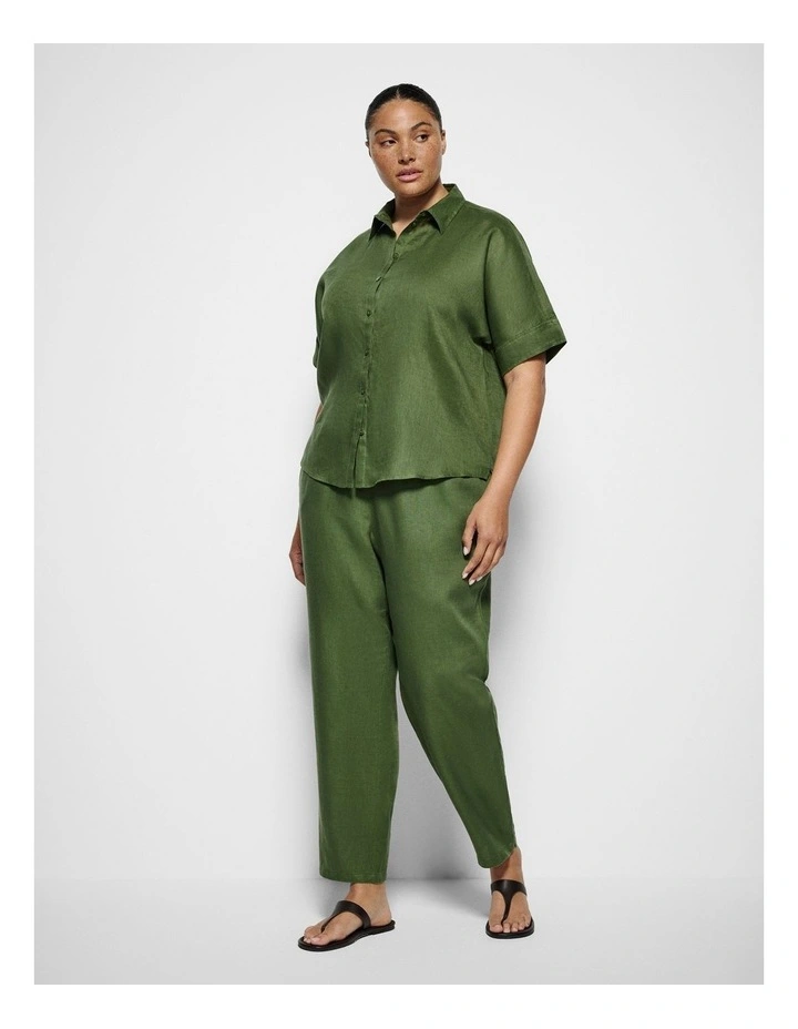 Lola Pant in Leaf Green image 5