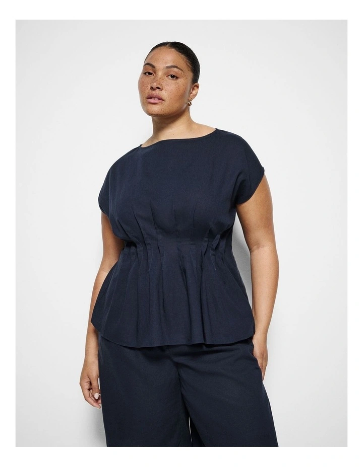 Kate Top in Navy image 2