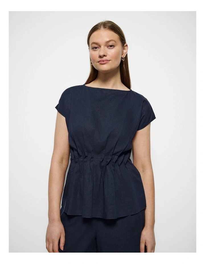 Kate Top in Navy image 5