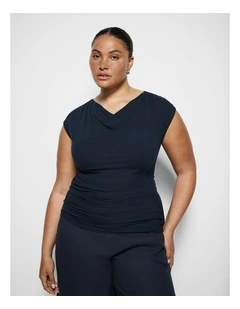 Taya Top in True Navy