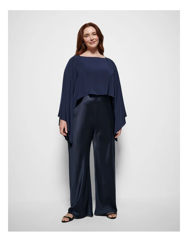 Arial Capelet in Classic Navy image 3