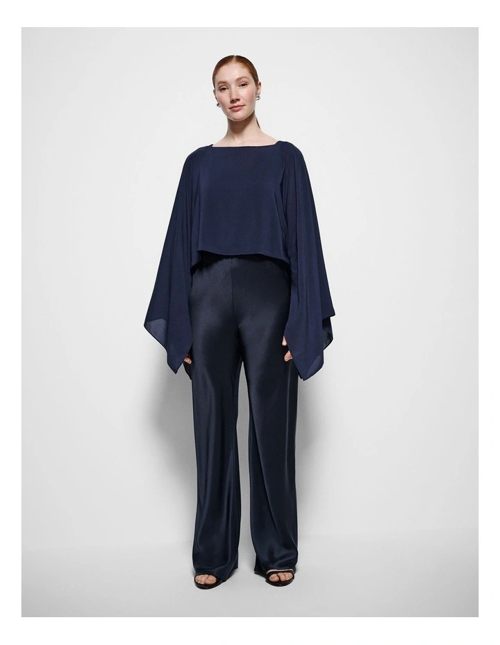 Arial Capelet in Classic Navy image 6
